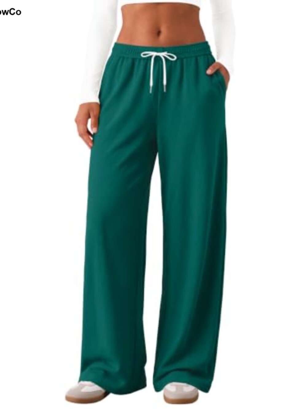 Wide Leg Sweatpants Baggy Lounge Joggers Relaxed Fit Women's Active Pants